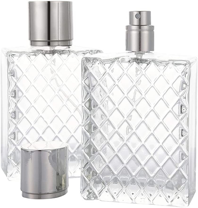 100ml Refillable Glass Spray Perfume Bottle Fine Mist Atomizer