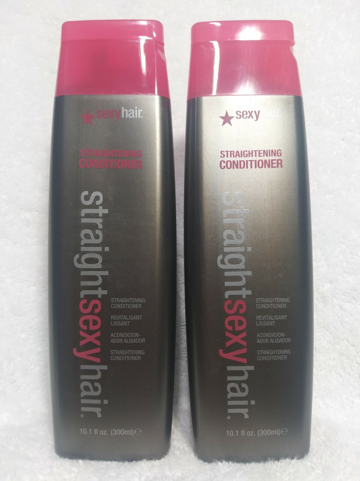 Straightening Conditioner for Frizzy Hair - Set of 2, 10.1oz/300ml