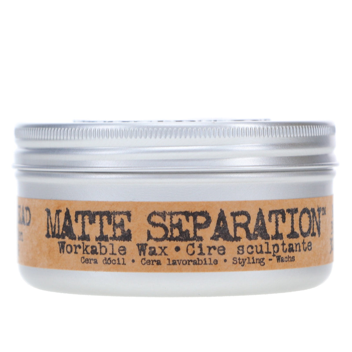 Men's Matte Hair Wax - Long-Lasting Separation & Texture, 3 oz