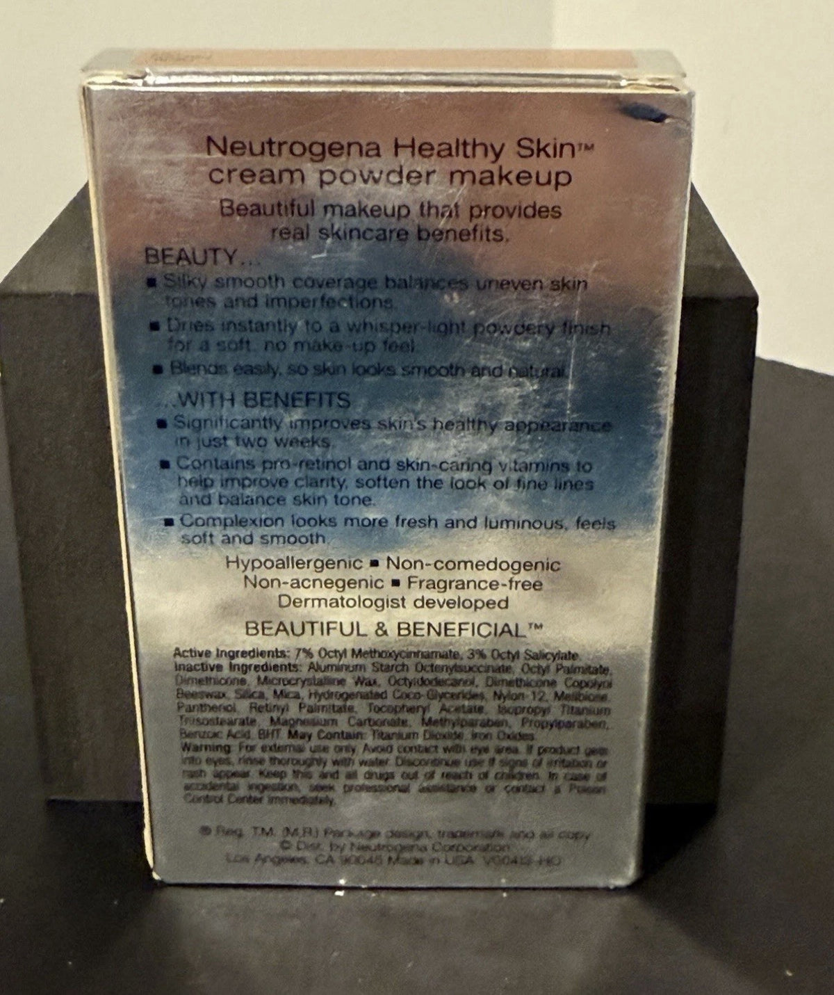 Neutrogena Healthy Skin Cream Powder Makeup in Real Pecan Shade #130