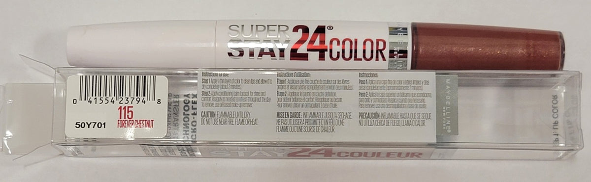 Liquid Lipstick - Long-Lasting 24-Hour Color in Forever Chestnut
