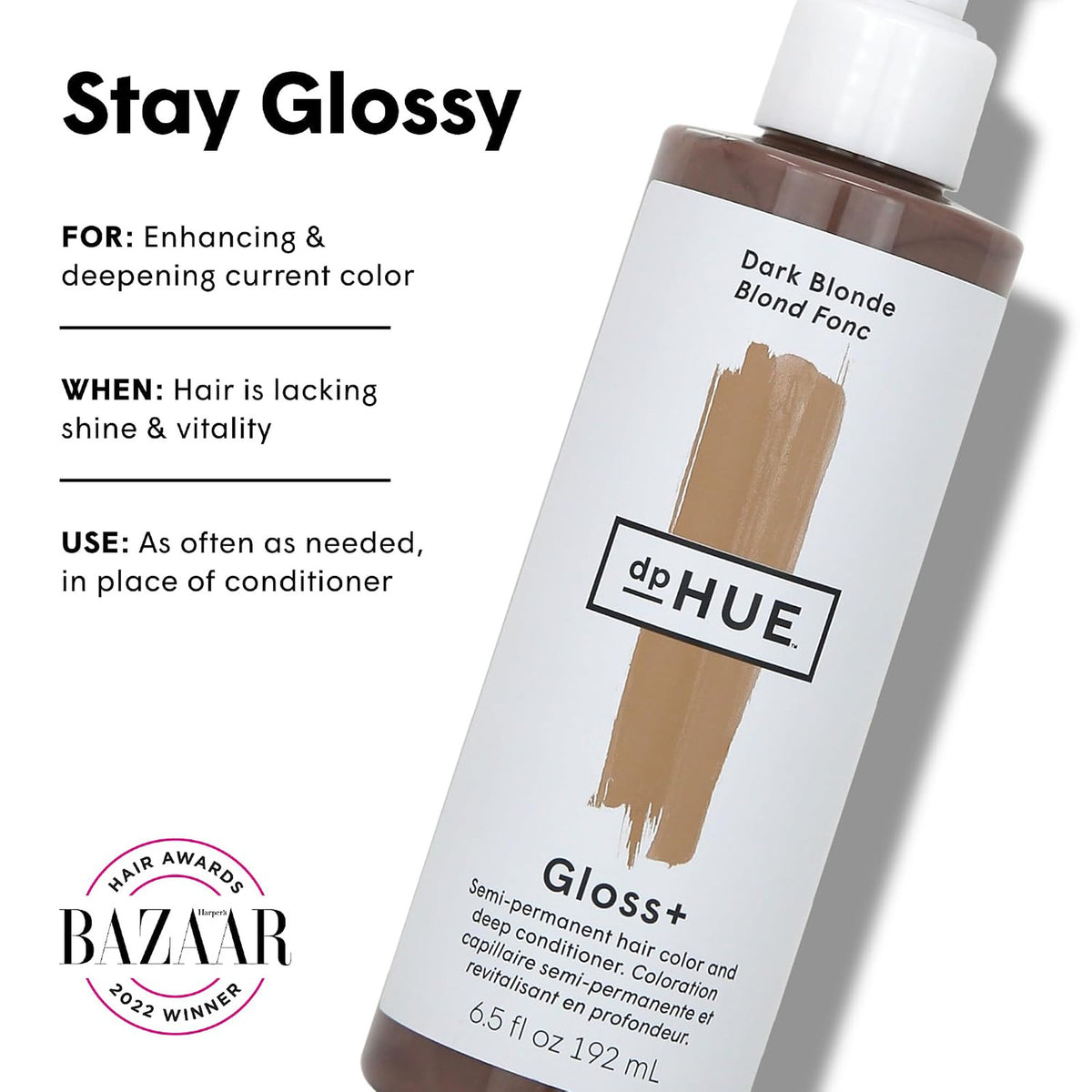 Dark Blonde Hair Color Gloss 6.5 fl oz