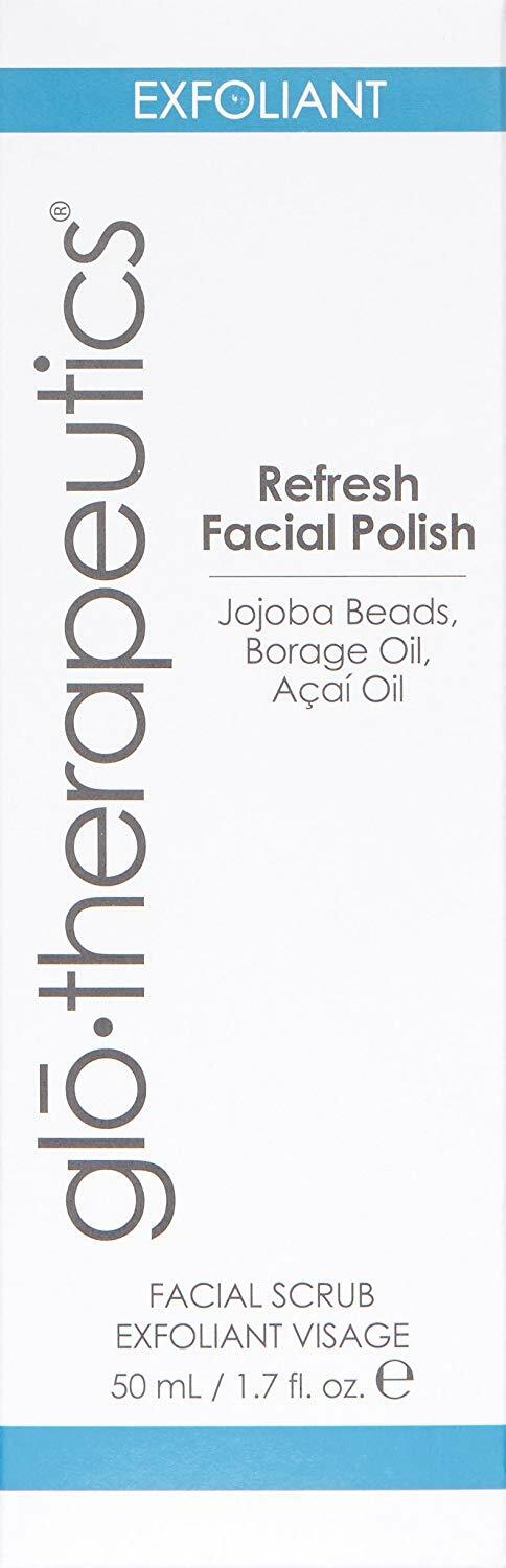 Glo Therapeutics Refresh Facial Polish Scrub Exfoliant 1.7 oz 50 Ml
