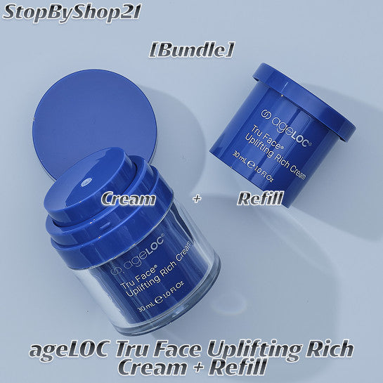 AgeLOC Tru Face Uplifting Rich Cream Refill & Bundle - Anti-Aging Skincare