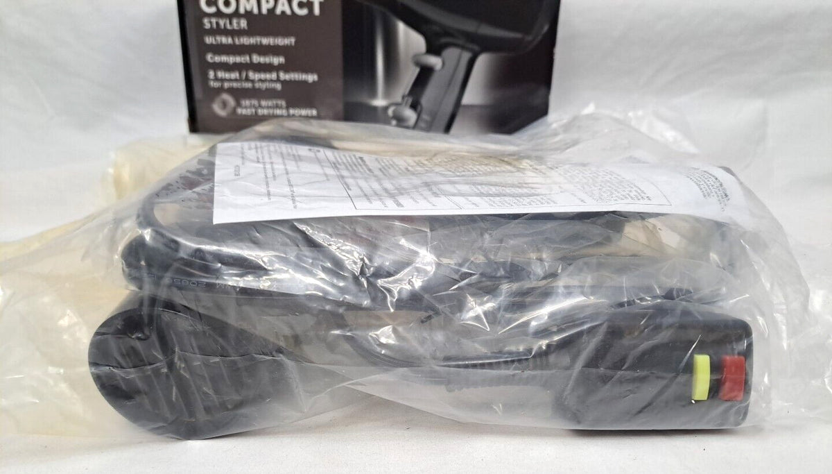 Revlon Essentials Compact Hair Dryer RVDR5034 - 2 Heat & 2 Speed Settings