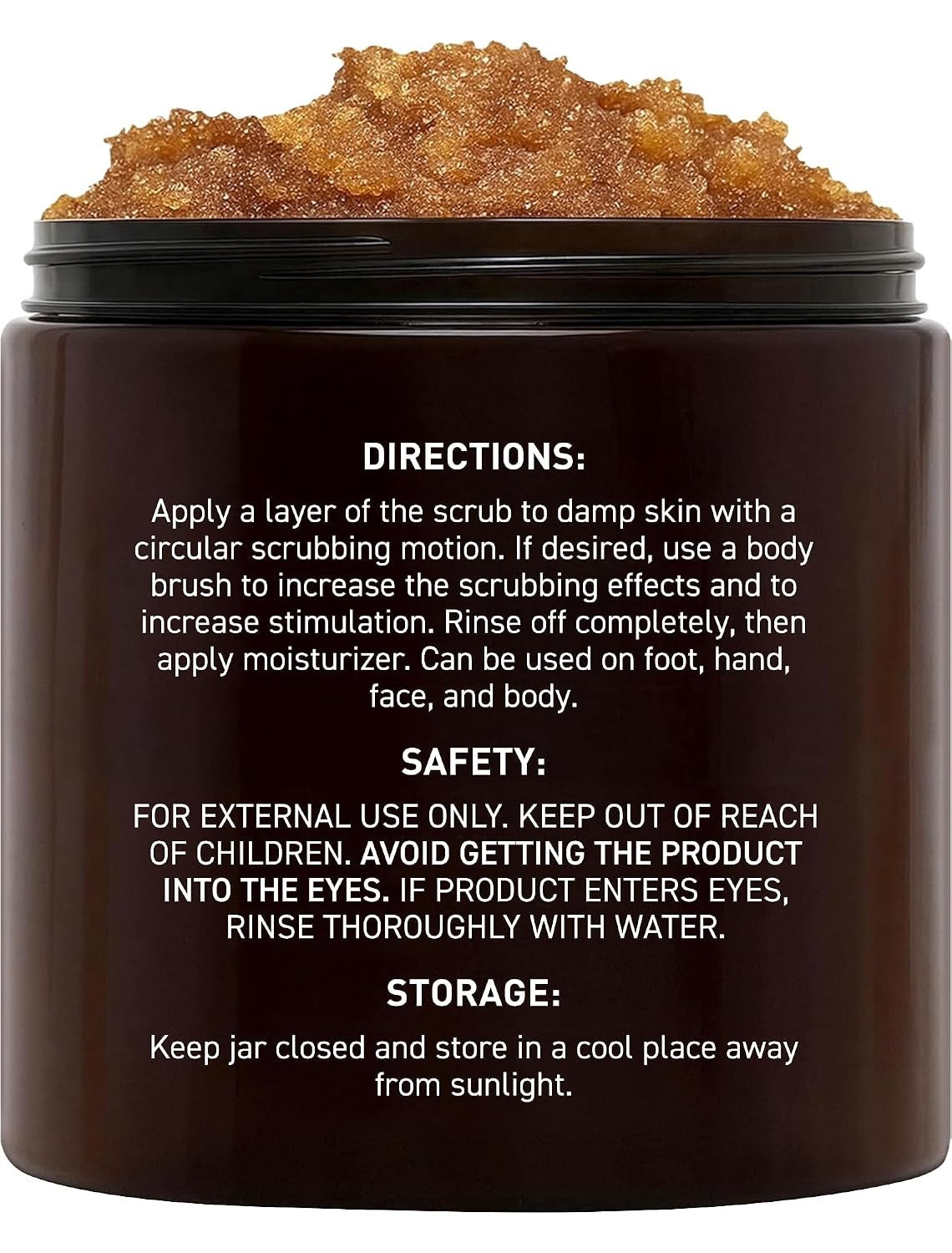Brown Sugar Scrub – Exfoliate & Hydrate, Perfect for All Skin Types