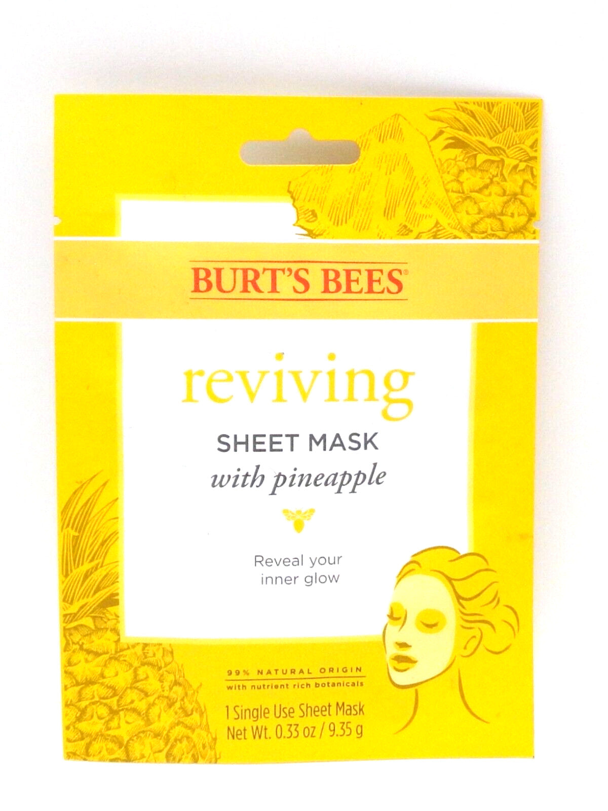 Pineapple Reviving Sheet Mask - Single Use