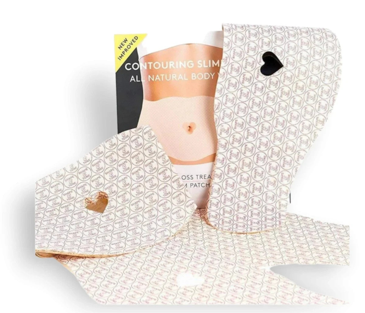 Body Sculpting Wrap Patch - Belly, Arms, Legs (5 Patches)