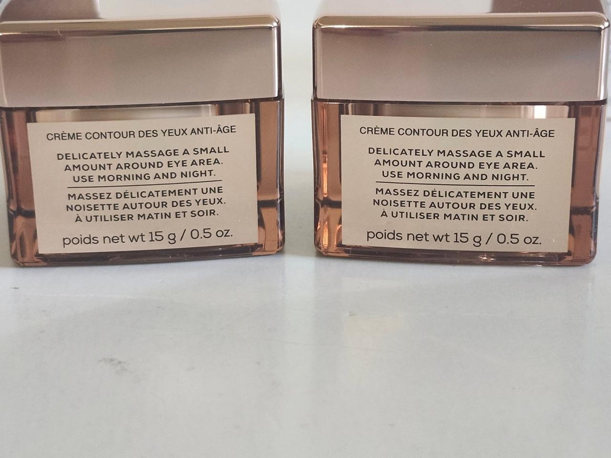 Anti-Aging Eye Cream for Fine Lines Dark Circles Puffiness 0.5 Oz - Set of 2