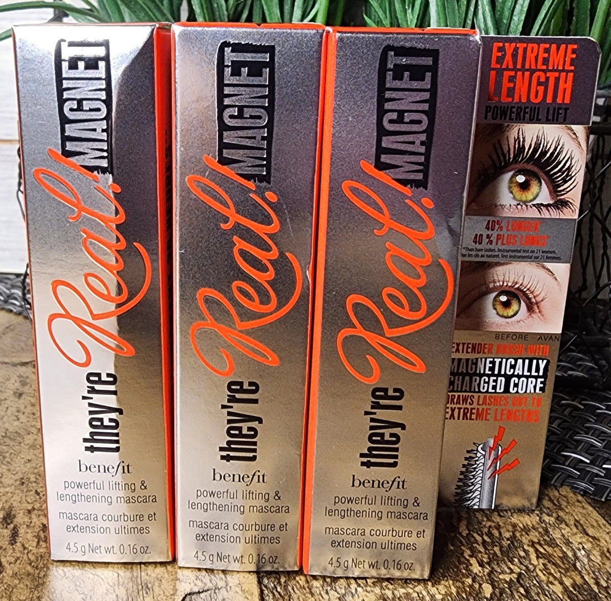 Benefit They’re Real Magnet Mascara - Supercharged Black Travel Size 4.5g x3