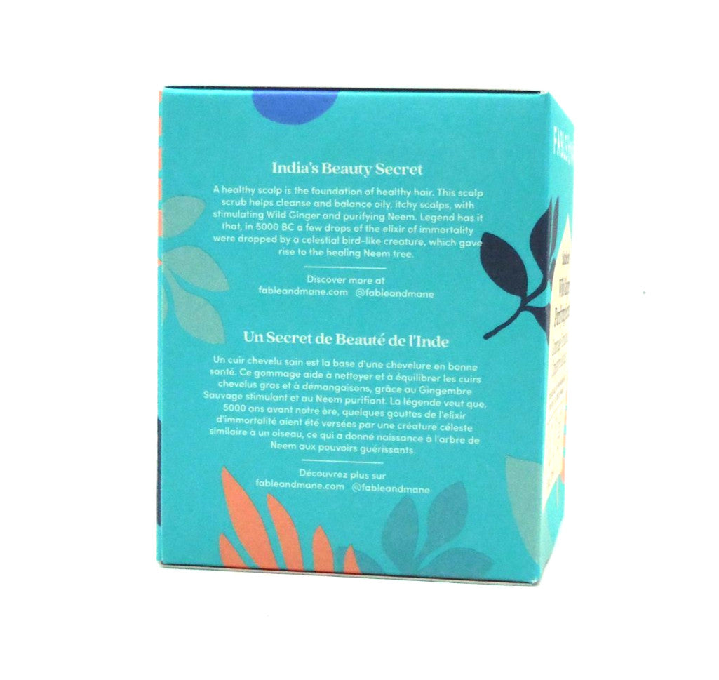 Fable & Mane SahaScalp™ Wild Ginger Purifying Scrub 8 fl oz ℮ NEW IN