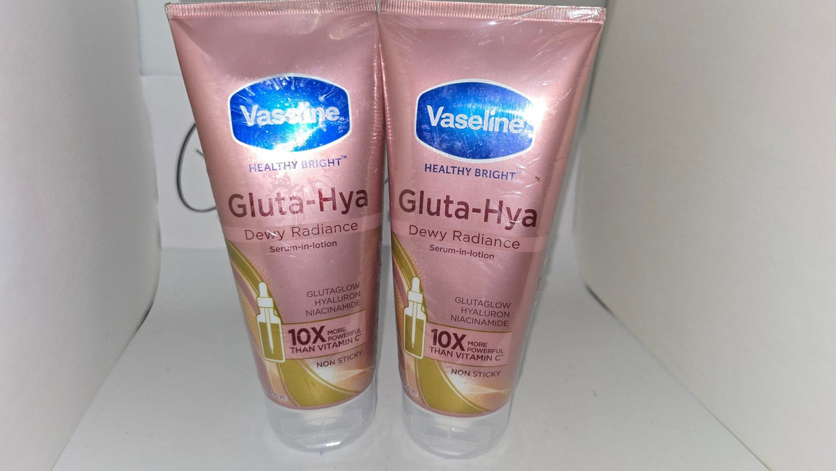 Vaseline Healthy Bright Gluta-Hya Serum Lotion 2-Pack
