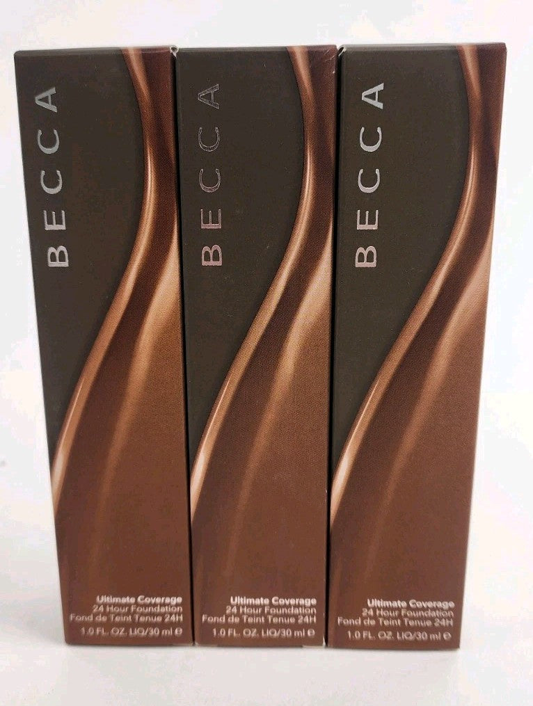 Becca Ultimate Coverage 24 Hour Foundation Clove 1 Fl Oz - Pack of 3