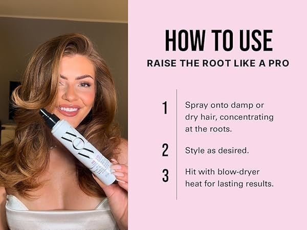 Volume & Lift Hair Spray with Heat Protection - 5 oz + Travel Size Duo