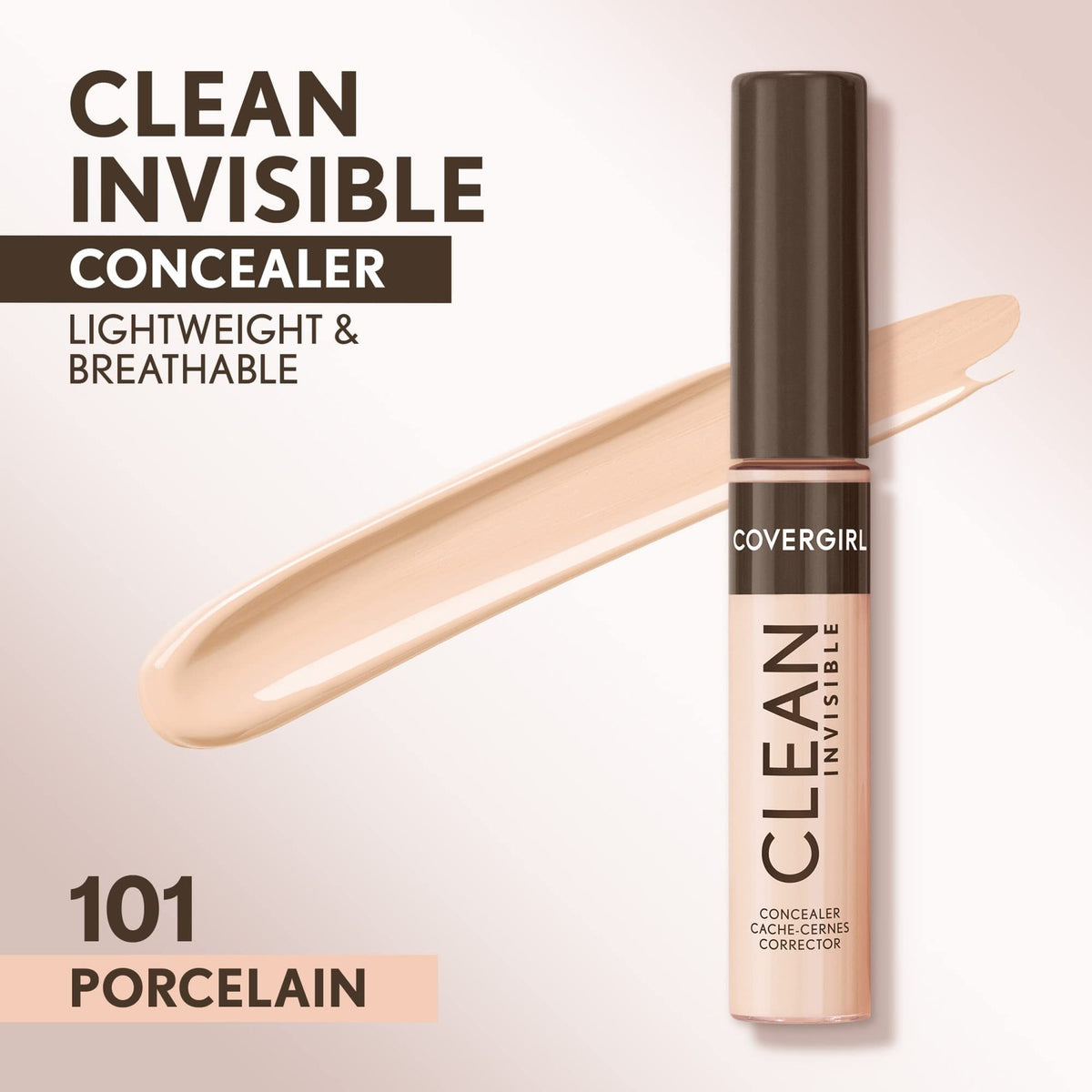 Invisible Concealer for Face and Dark Circles - Natural, Vegan, Lightweight