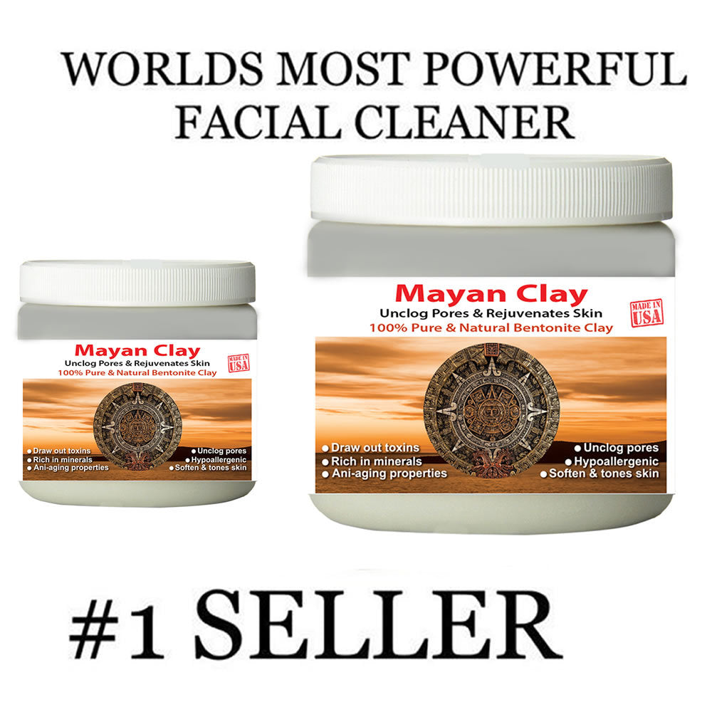 Indian Healing Clay Deep Pore Cleansing Facial & Body Mask