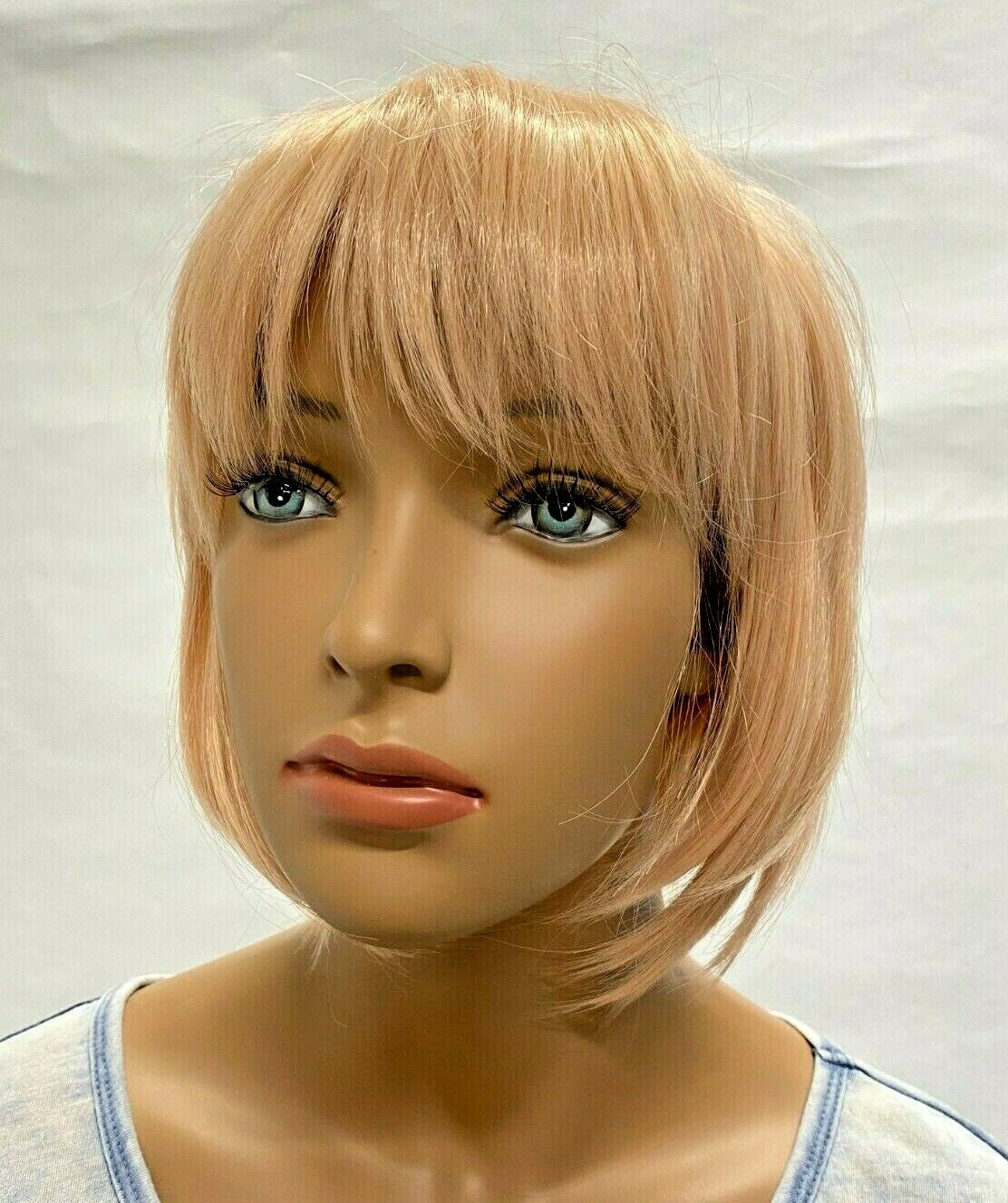 Pink Anime Cosplay Wig with Layered Short Hair & Long Ponytails - Adjustable Synthetic