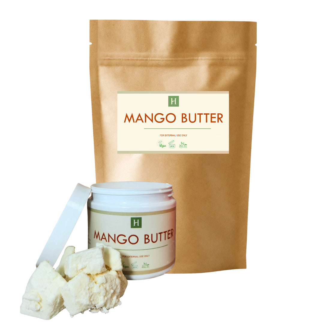Raw Mango Butter - 100% Pure Organic Unrefined