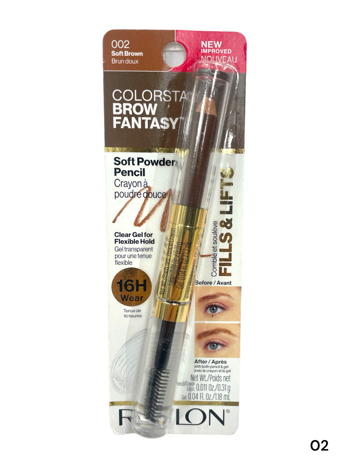 Revlon Colorstay Soft Powder Pencil with Gel - Dark & Soft Brown Shades, Choose Your Shade