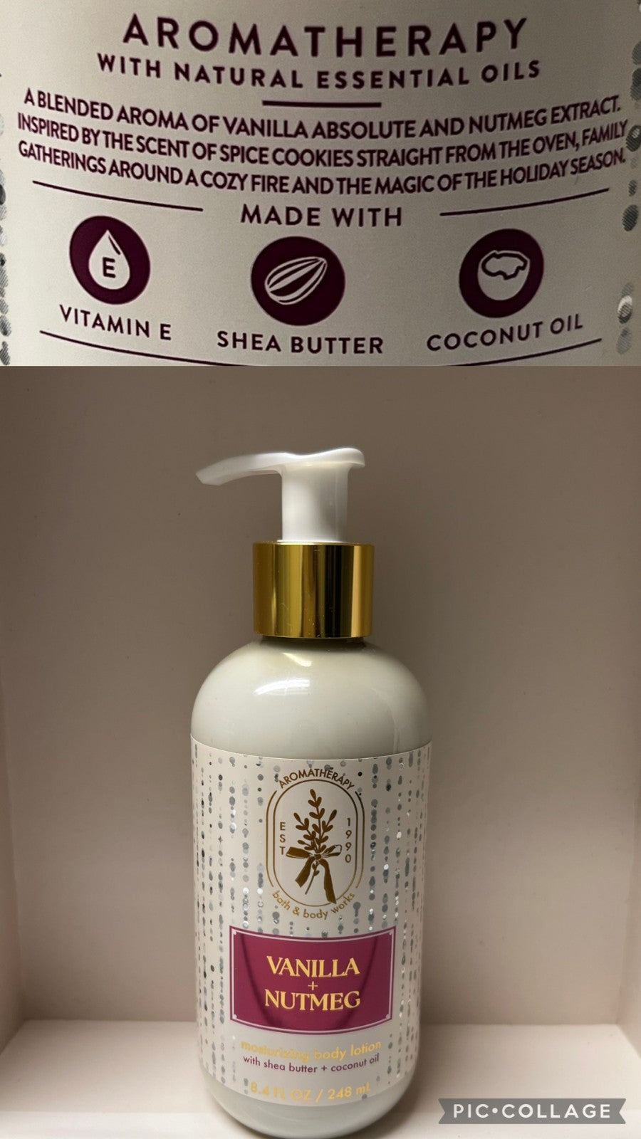 Aromatherapy Shea Butter & Coconut Oil Lotion 8.4oz