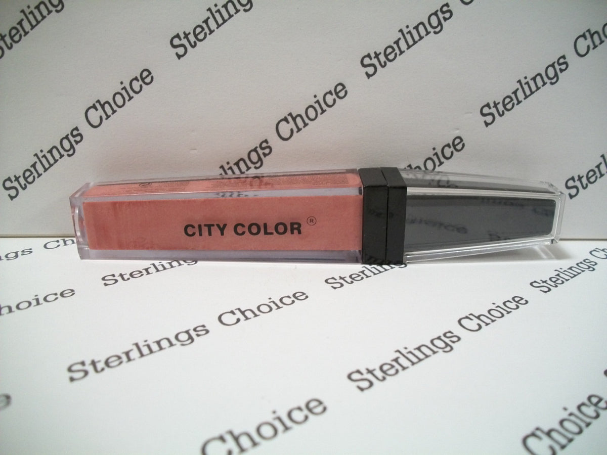Lip Gloss with Mirror - Coral, 2 Pack