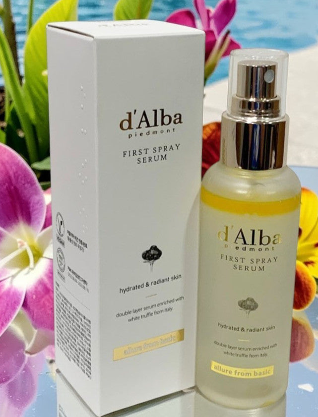 D'ALBA PIEDMONT Italian White Truffle First Spray Serum 3.38oz Sealed