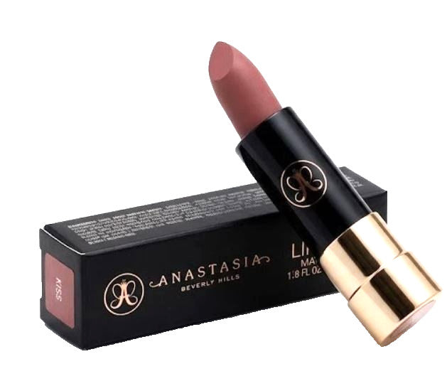 Matte Lipstick - Full Size Kiss Shade, Velvet Finish, Precise Application