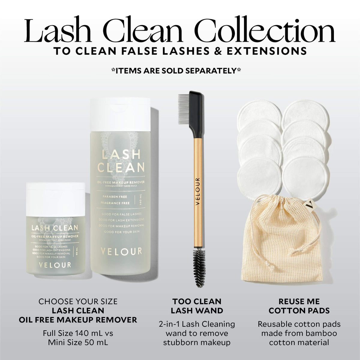 Dual-Ended Eyelash & Eyelash Extension Cleaning Brush - Reusable Lash Wand