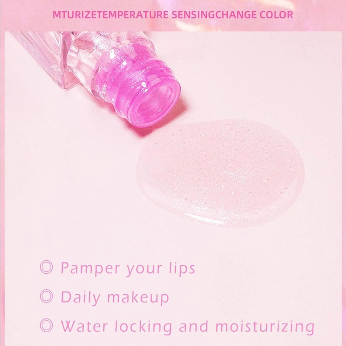 Color Changing Lip Oil - Magic Lip Gloss for Smooth Hydration