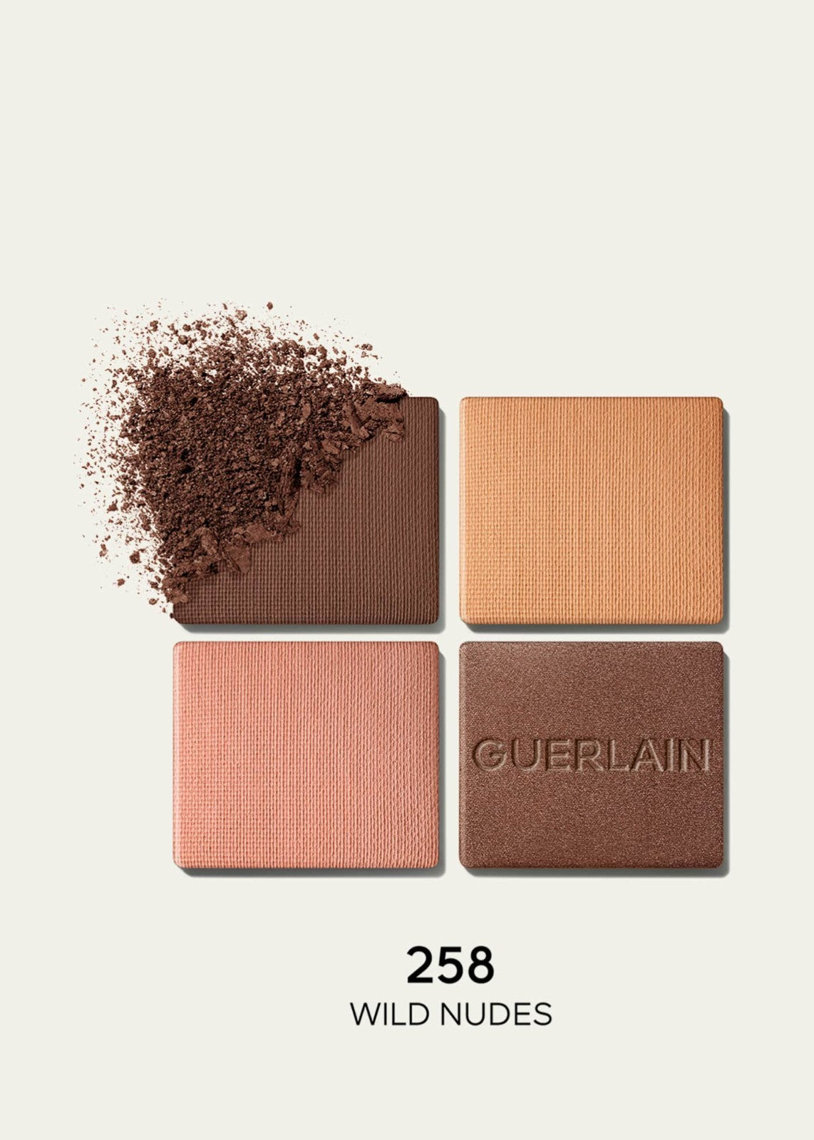Eyeshadow Quad - 4 Color High Pigment Long Wear Makeup Palette - Wild Nudes