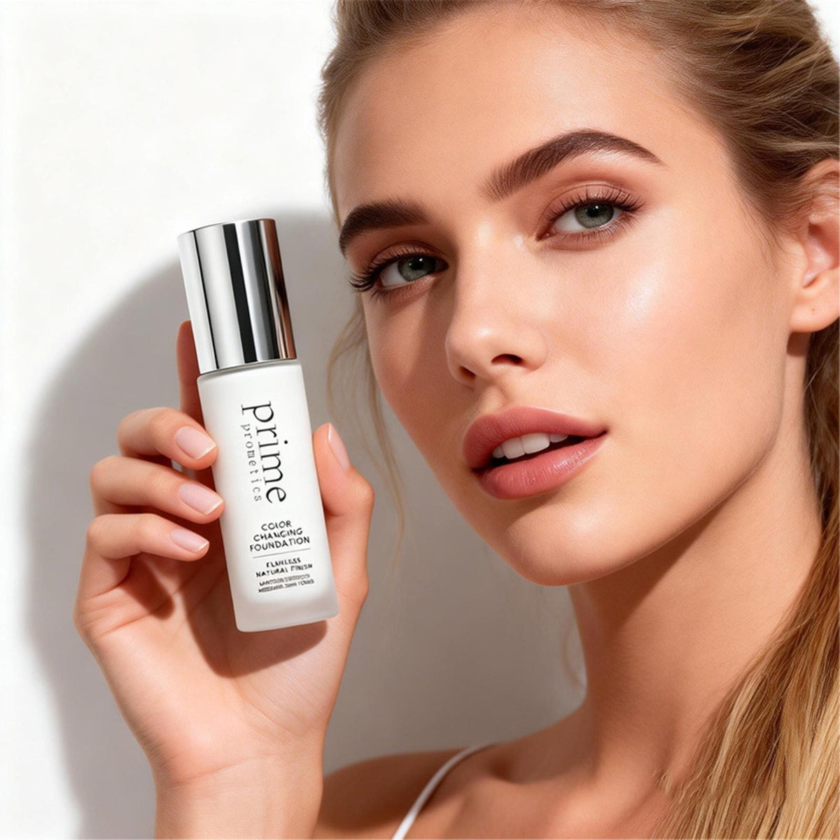 Color Changing Foundation 30ml Waterproof Sweatproof Natural Finish Makeup