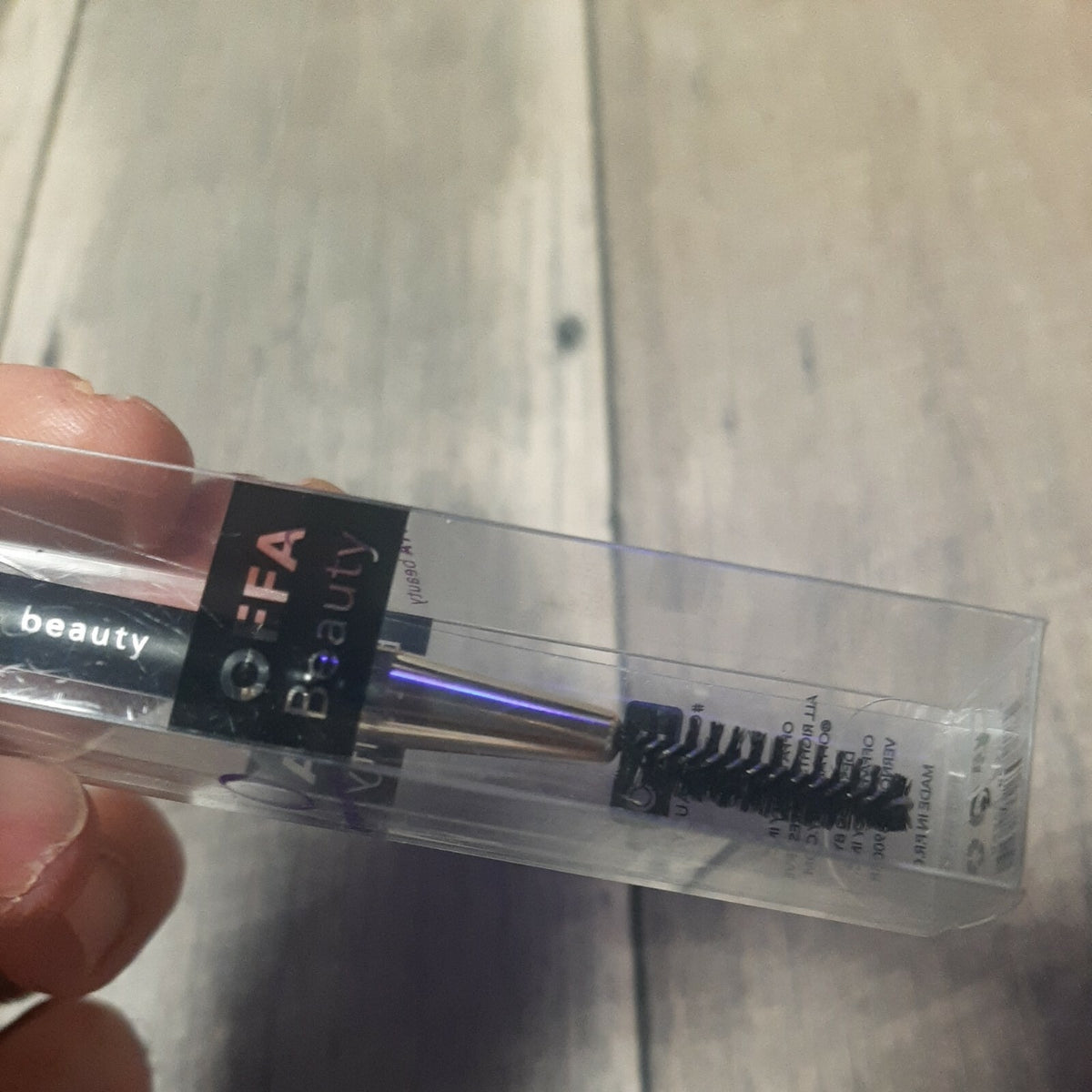 Offa Beauty Angled Brow & Mascara Dual Brush Set - 2 Pieces