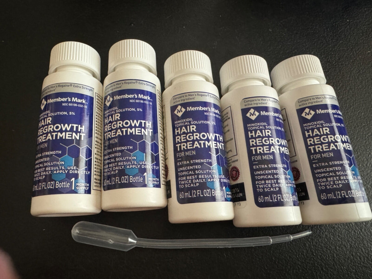 5% Minoxidil Topical Hair Regrowth Treatment for Men