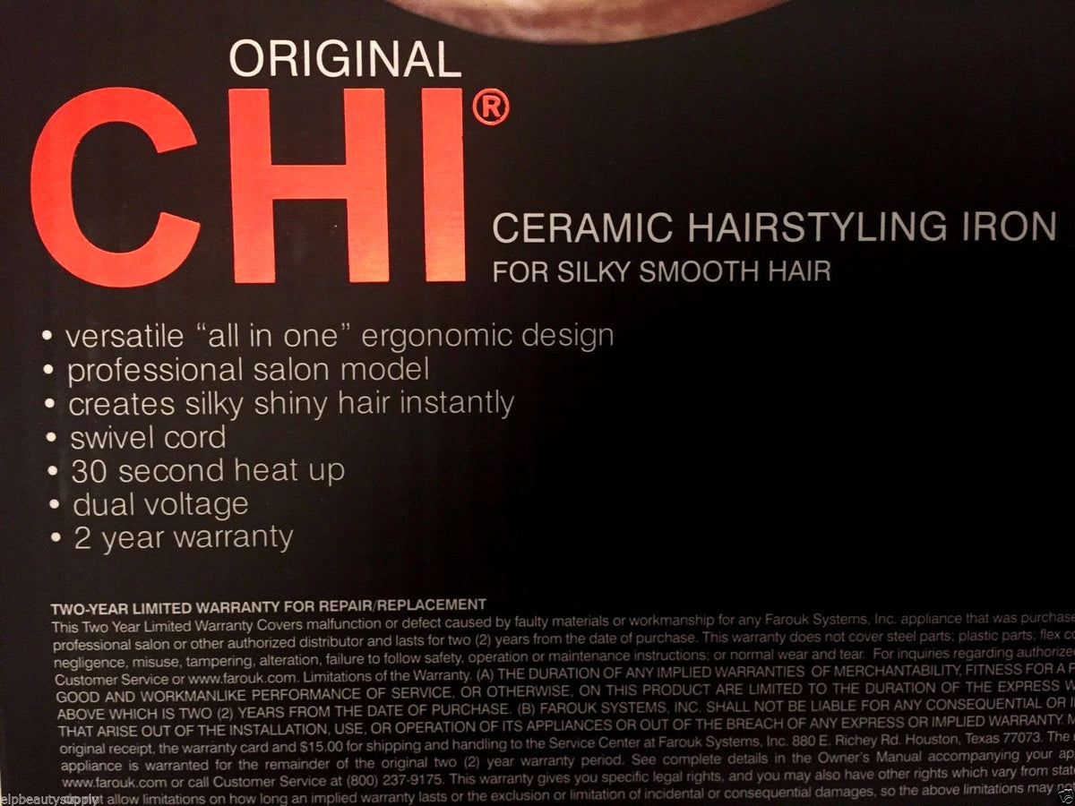 Professional Ceramic 1-Inch Flat Iron for Hair Styling - Dual Voltage