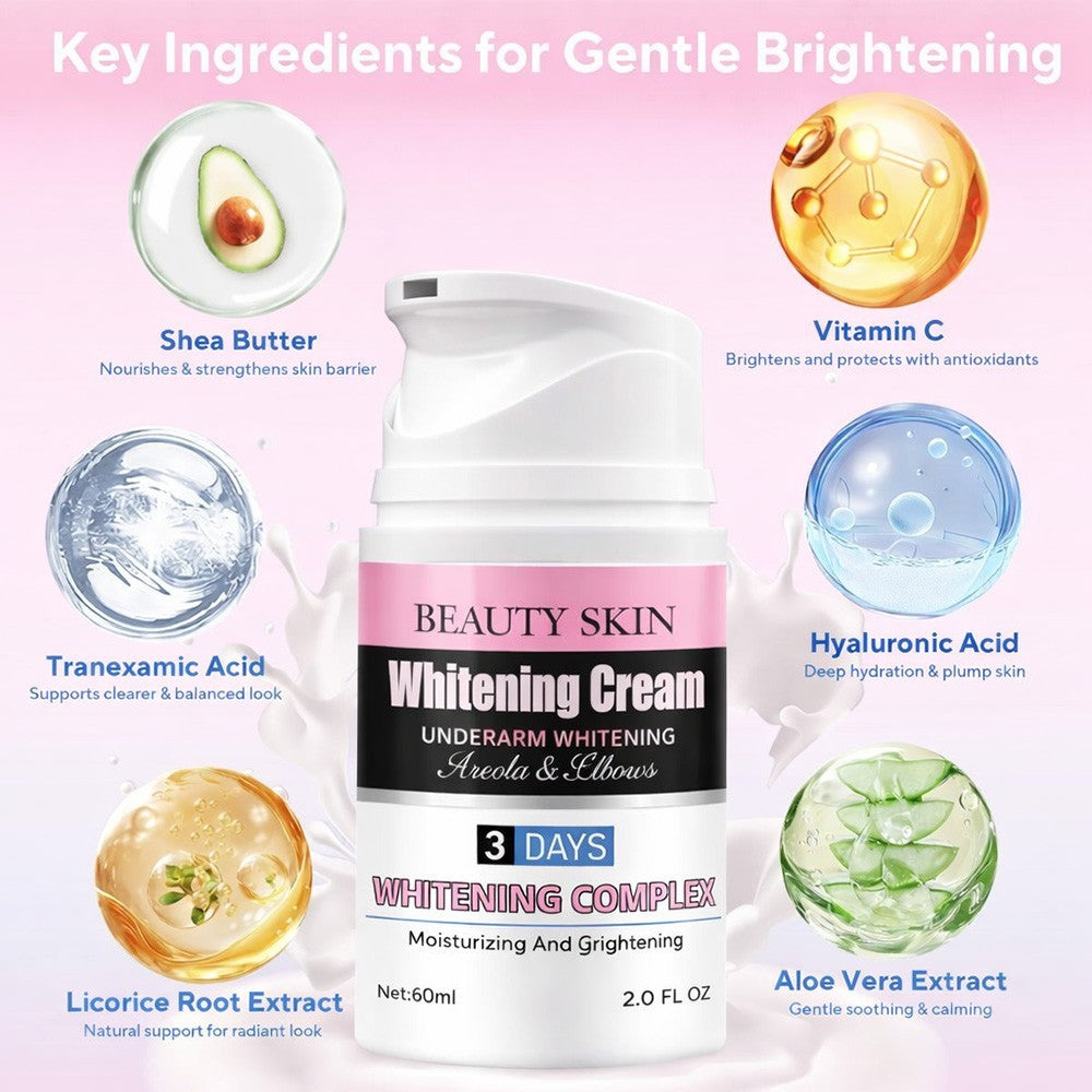 Vitamin C Body Moisturizer for Dark Spots & Skin Brightening 2 oz