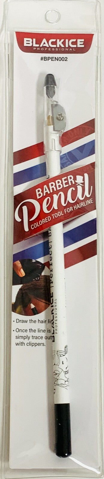 Black Ice Spray Barber Pencil Edge Hairline Razor Trace Brown, Black,
