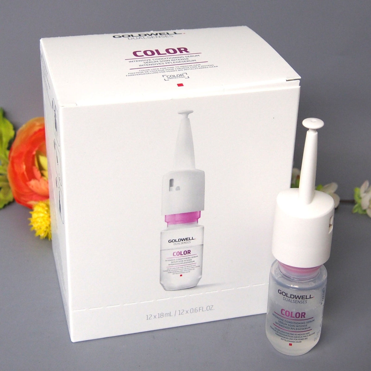 Hair Color Conditioning Serum - Intensive Repair for Coarse Hair, 12 Vials
