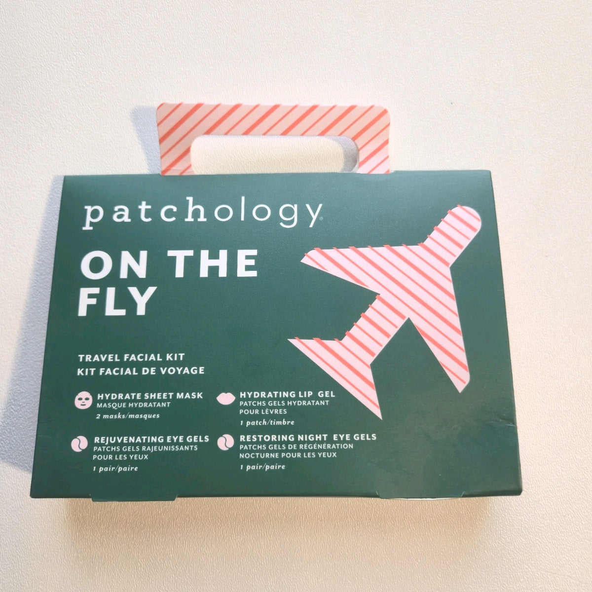 Travel Facial Kit - On The Fly Skin Care Set for Great Bon Voyage Gift