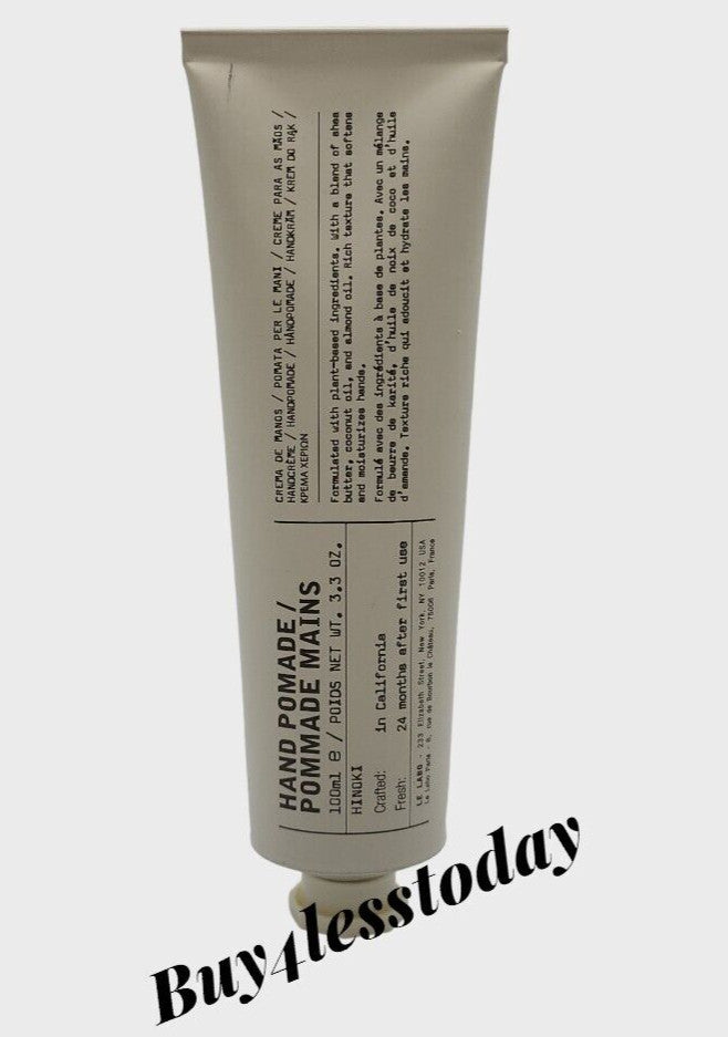 Hand Pomade Hinoki 3.3 oz
