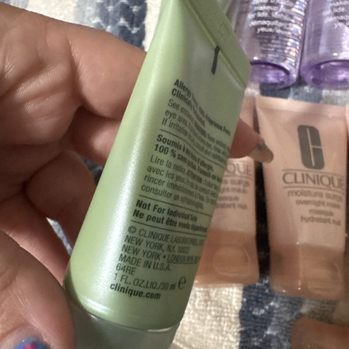 Clinique Moisture Surge Overnight Mask Lot, 18 x 1 oz