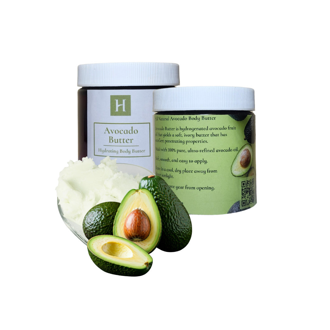 Pure Avocado Butter - Raw Cold Pressed Natural