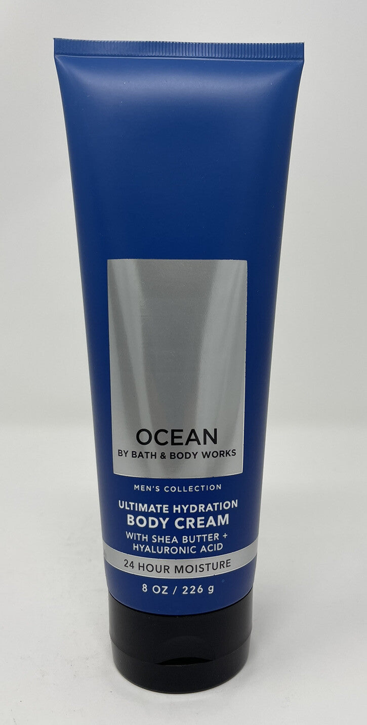 *NEW* MEN'S ~ OCEAN BODY CREAM Bath & Works SHIPS FREE!