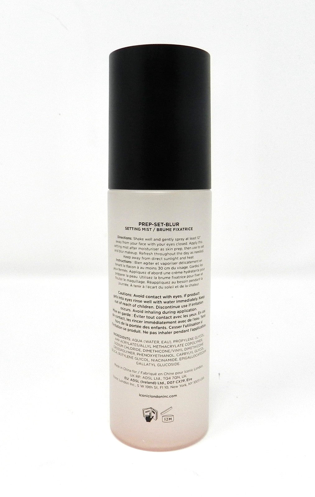 Vegan Makeup Setting Spray - Fix & Blur Face Mist 120mL