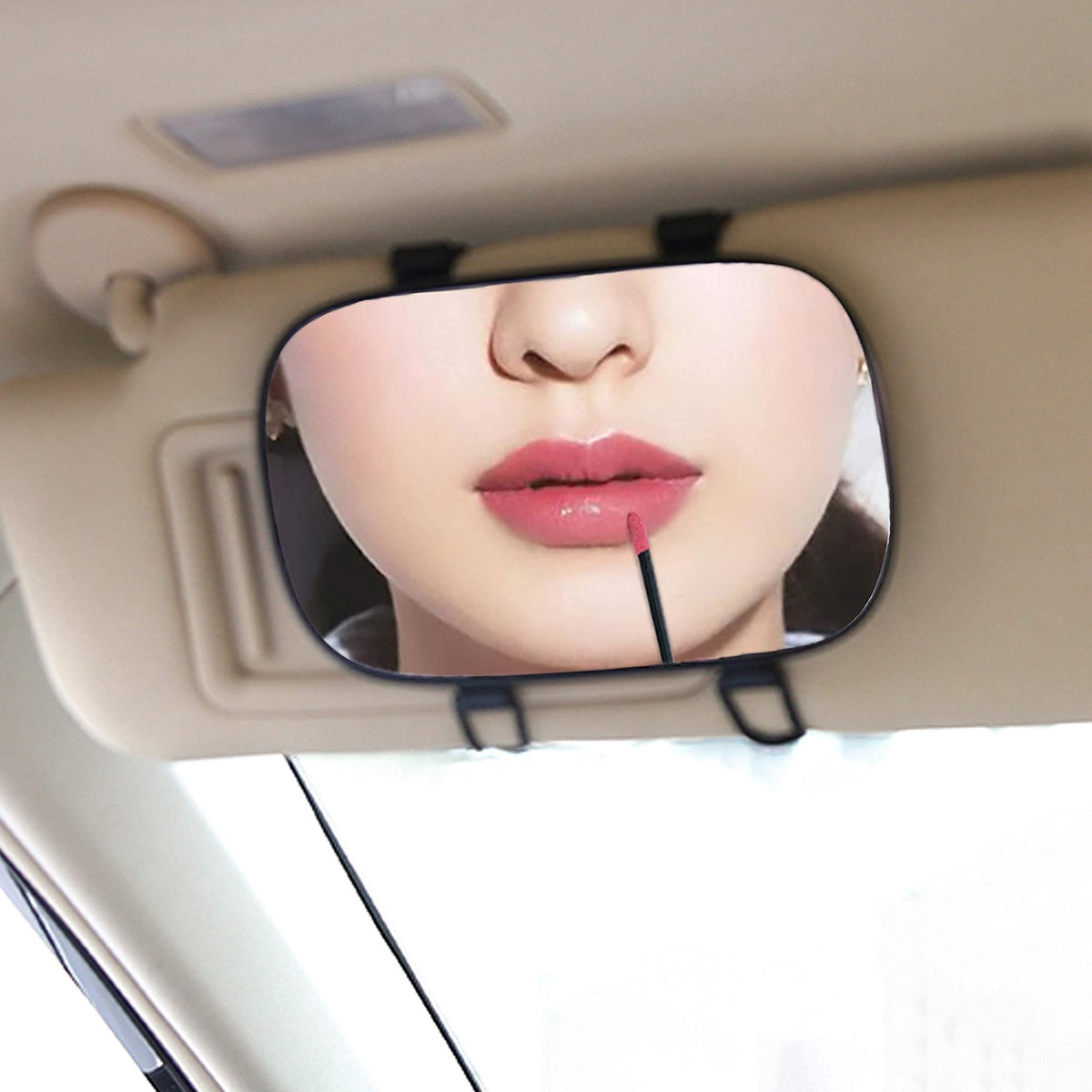 Auto Visor Mirror - Universal Adjustable Makeup Vanity Mirror for Car, SUV, Truck