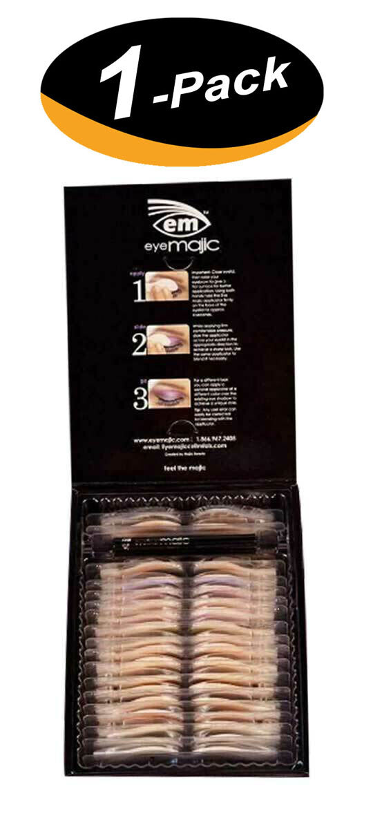 Eye Majic Instant Eyeshadow Palette with 16 Color Applications - Matte & Pearl Shades