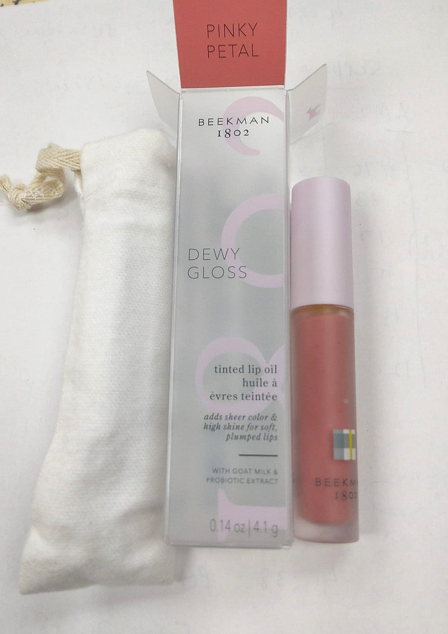 Lip Oil - Hydrating Sheer Lip Treatment with Omega Fatty Acids, 0.14 Fl Oz