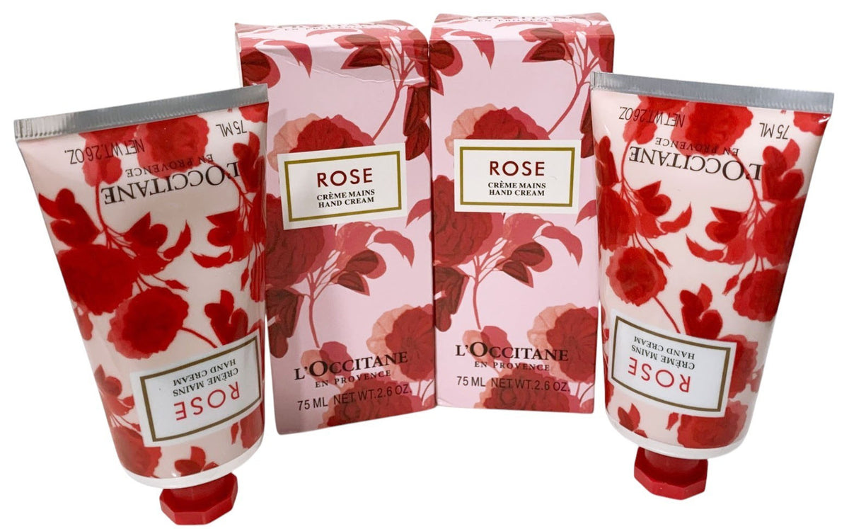Rose Hand Cream 2.6 oz Set of 2