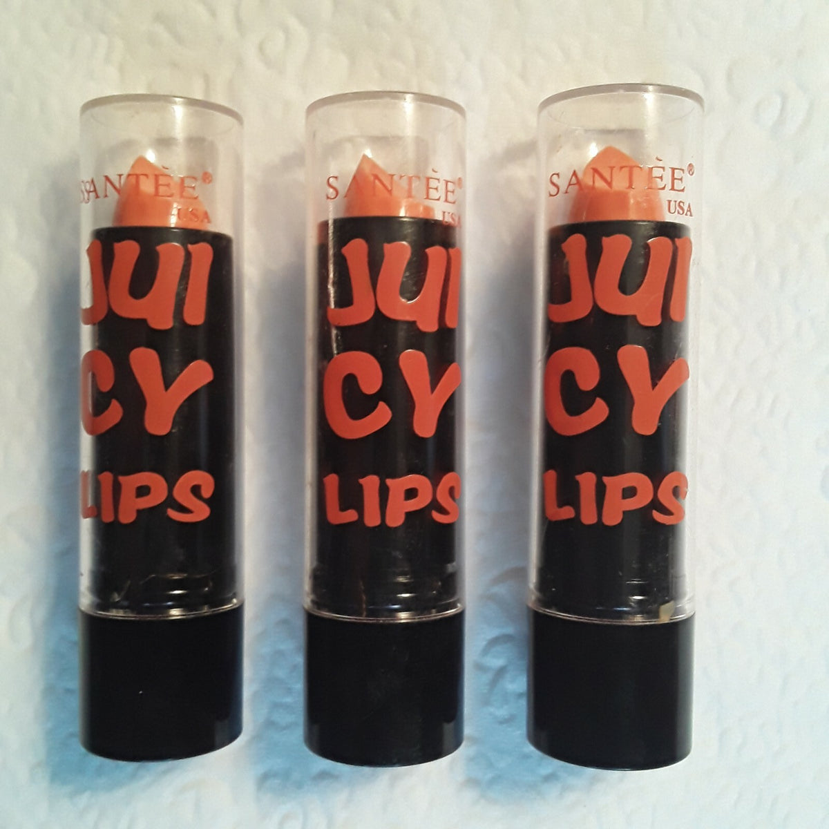 Orange Sheer Lip Balm Set - Hydrating Moisturizing 3-Pack