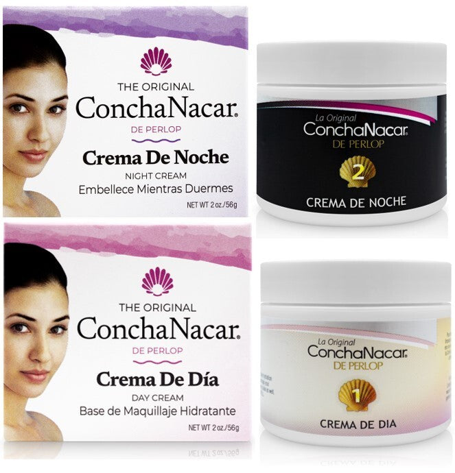 Concha Nacar 1-Day & Night Face Cream Set - 56g