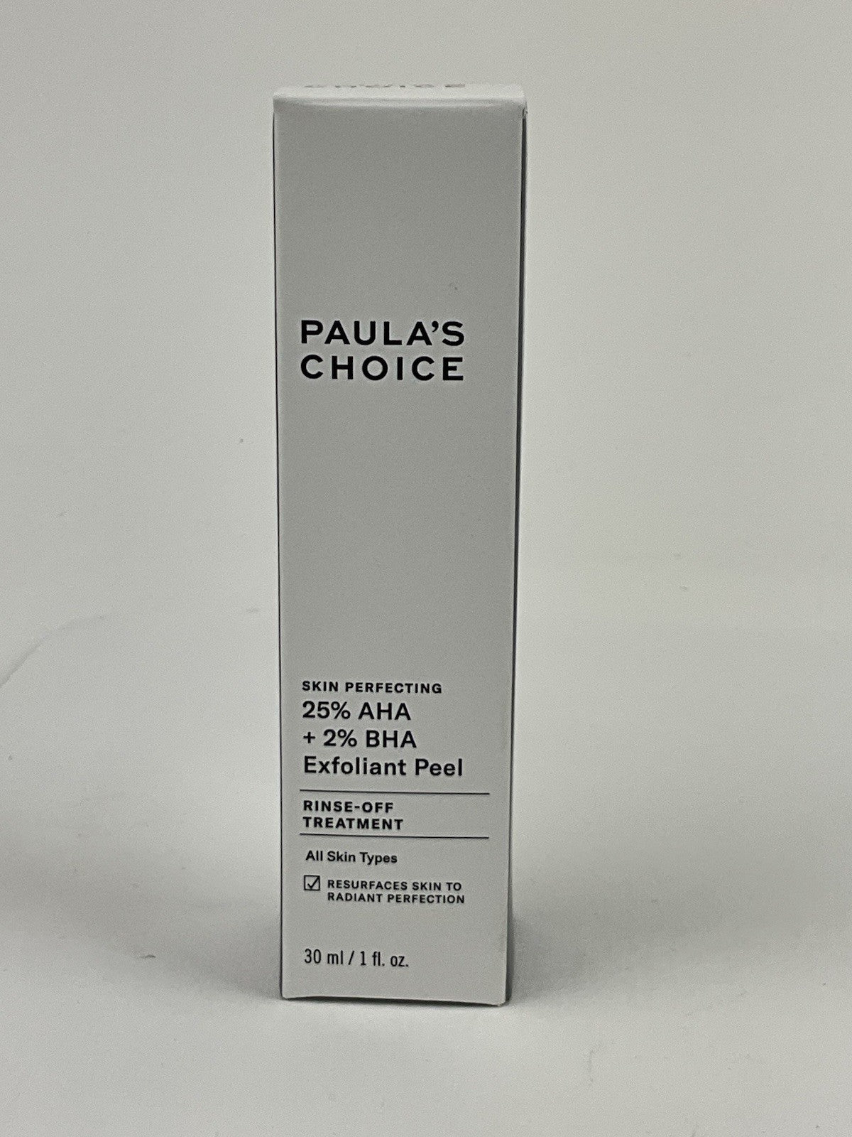 PAULA'S CHOICE Skin Perfecting 25% AHA + 2% BHA Exfoliant Peel 1oz